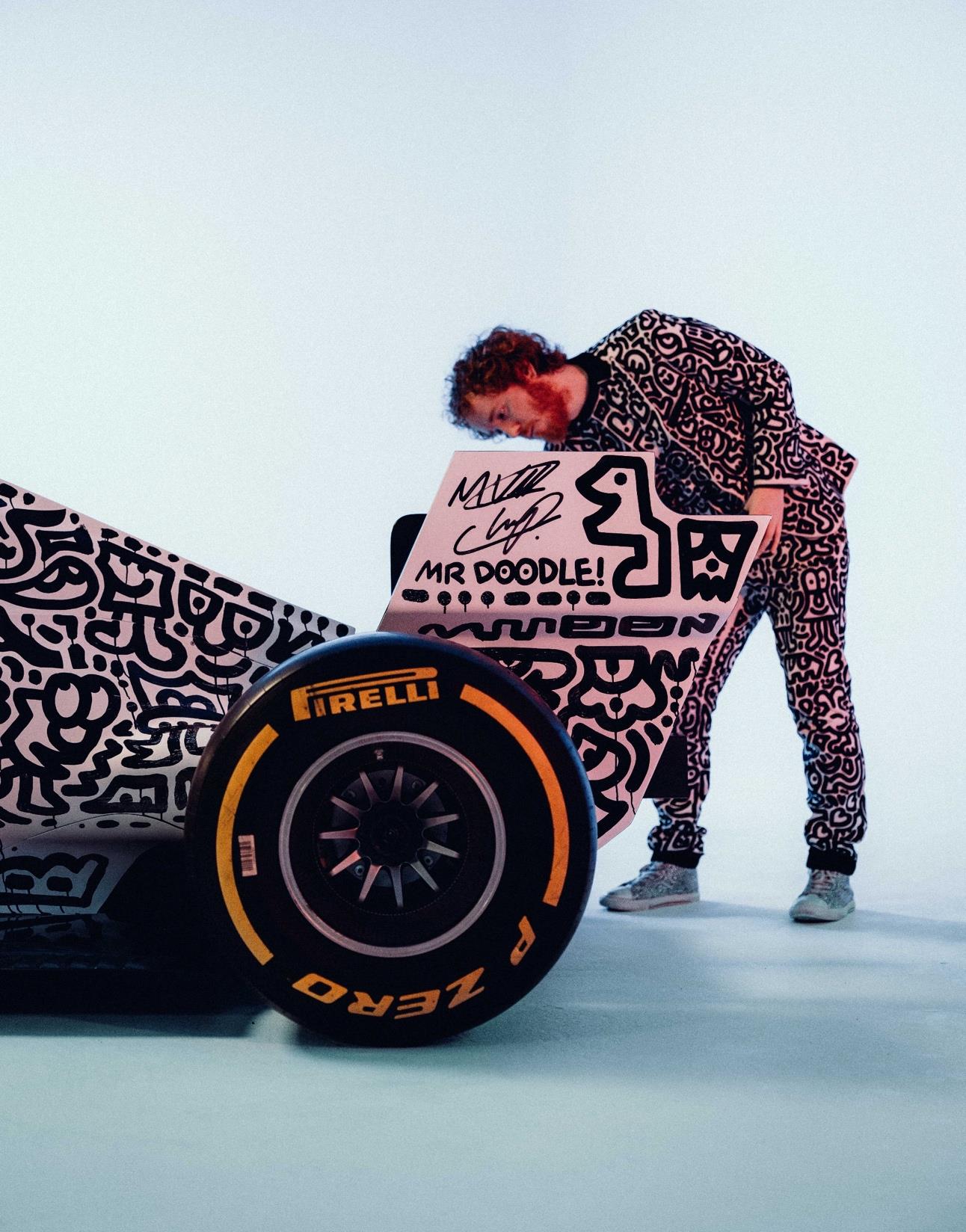 Doodle Bull — Mr Doodle × Oracle Red Bull Racing